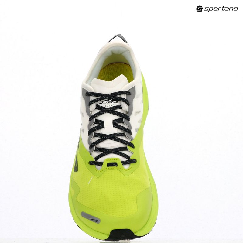 Buty do biegania męskie Altra Mont Blanc Carbon white/lime 9