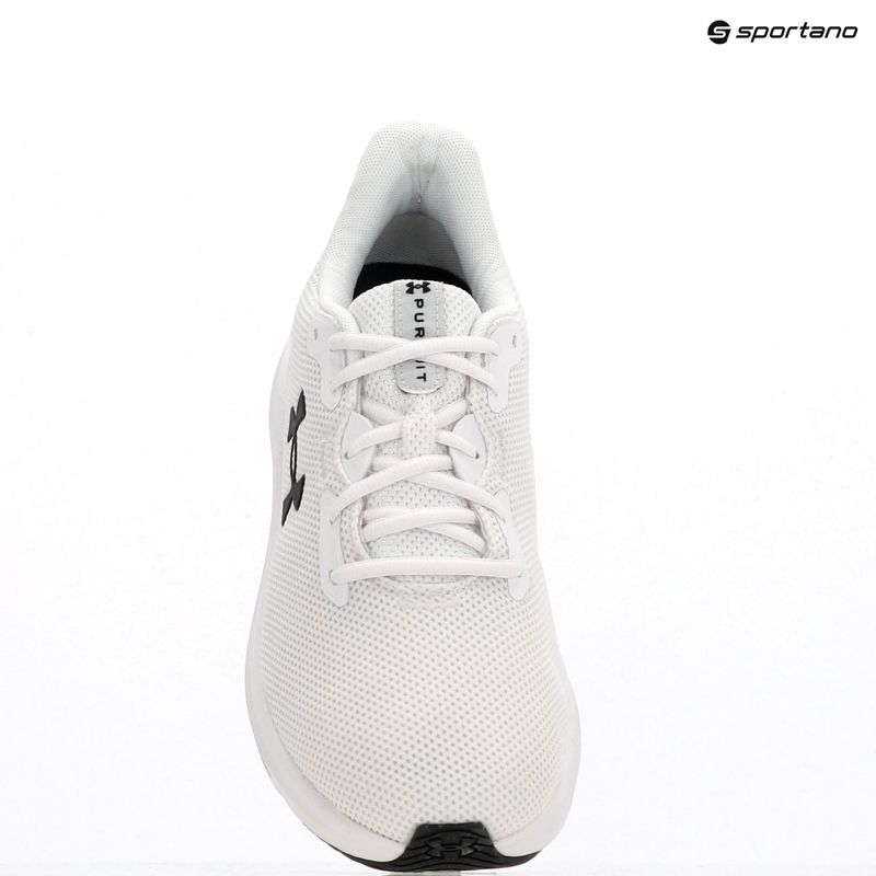 Buty do biegania męskie Under Armour Charged Pursuit 4 white/white/black 11