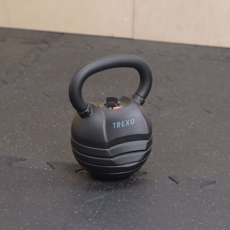 Kettlebell regulowany TREXO TRX-AKB030 14 kg 16
