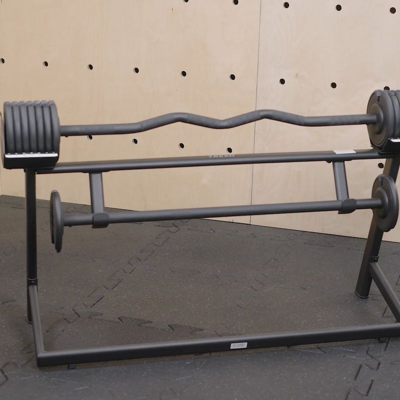 Zestaw sztang regulowanych TREXO TRX-ABB080 36 kg 16