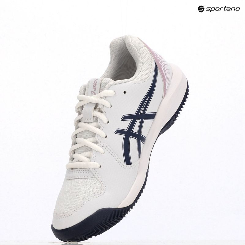 Buty do tenisa damskie ASICS Gel-Dedicate 8 Clay W white/indigo fog 16