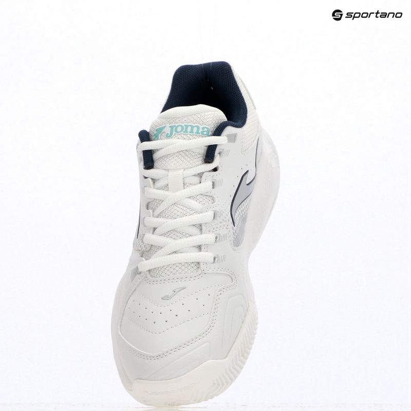 Buty do tenisa damskie Joma Master 1000 Lady C white/ turquoise 15