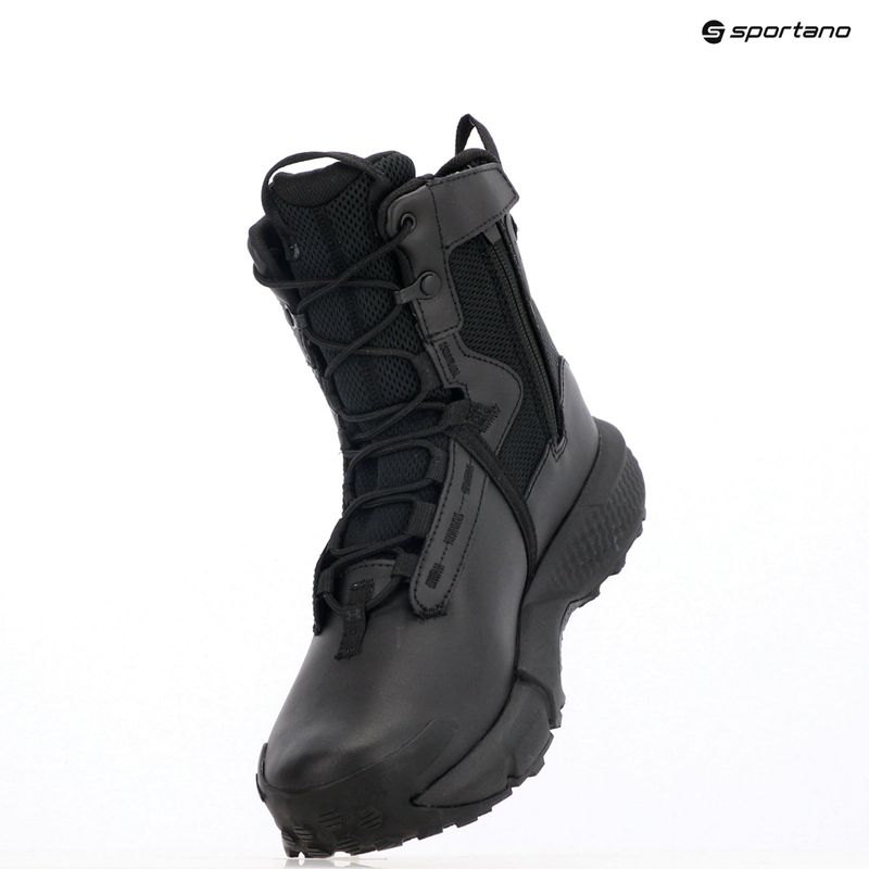 Buty taktyczne męskie Under Armour Charged Valsetz Waterfroof Zip black/black/jet gray 15