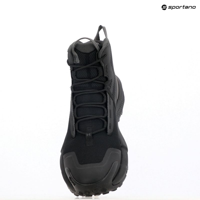 Buty taktyczne męskie Under Armour Charged Valsetz Mid black/black/jet gray 15
