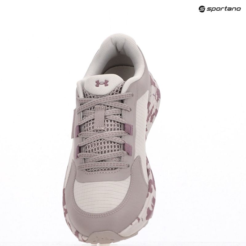 Buty do biegania damskie Under Armour Charged Bandit Trail 3 gray matter/gray dawn/purple prime 11