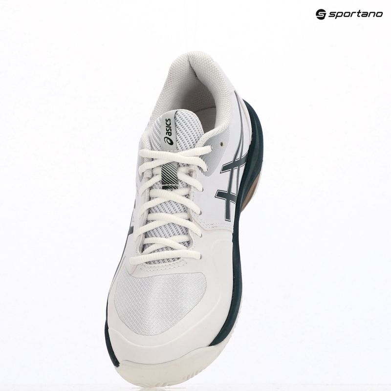 Buty do tenisa męskie ASICS Game FF Clay white/ saxon green 15