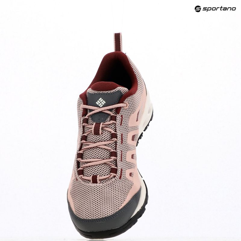Buty turystyczne damskie Columbia Vapor Vent icy pink haze/chlanti 19
