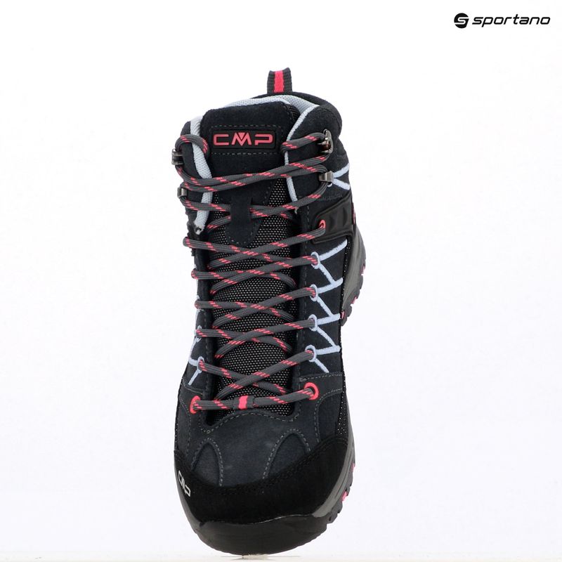 Buty trekkingowe juniorskie CMP Rigel Mid Wp titanio/skyway 13