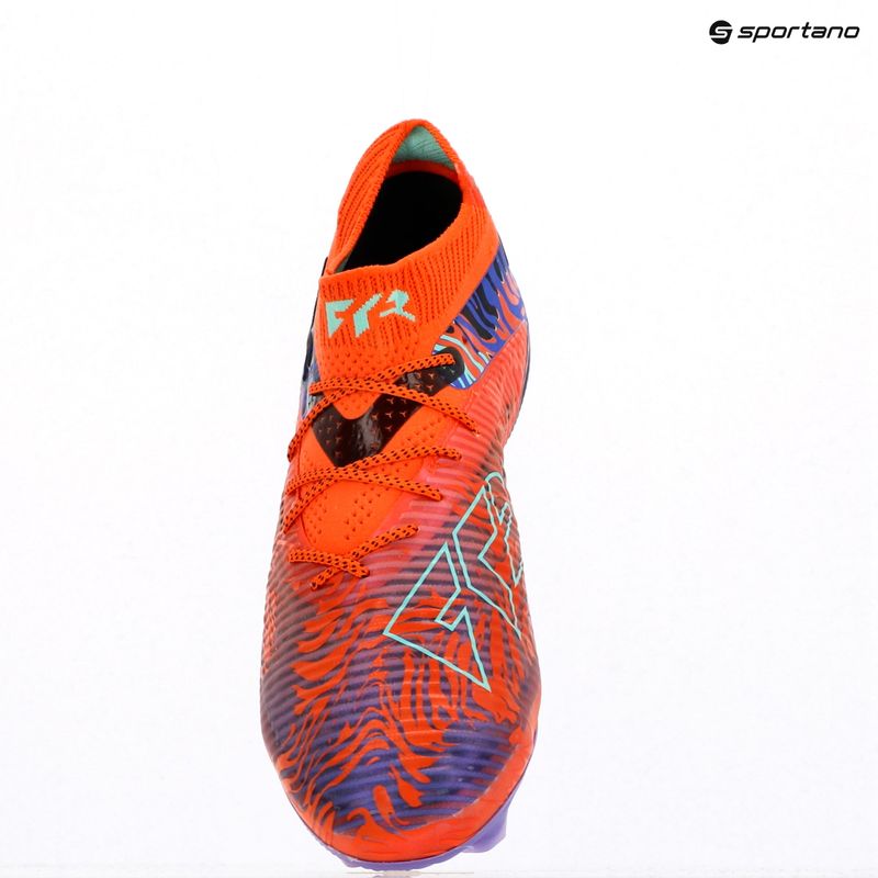 Buty piłkarskie męskie PUMA Future 8 Ultimate Creativity FG orange poppy/dark amethyst/electric peppermint/black 14