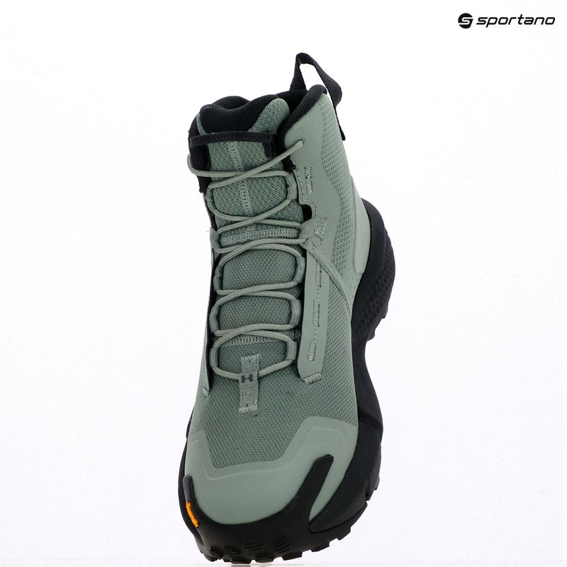 Buty taktyczne męskie Under Armour Charged Valsetz Mid silica green/anthracite/black gray 15