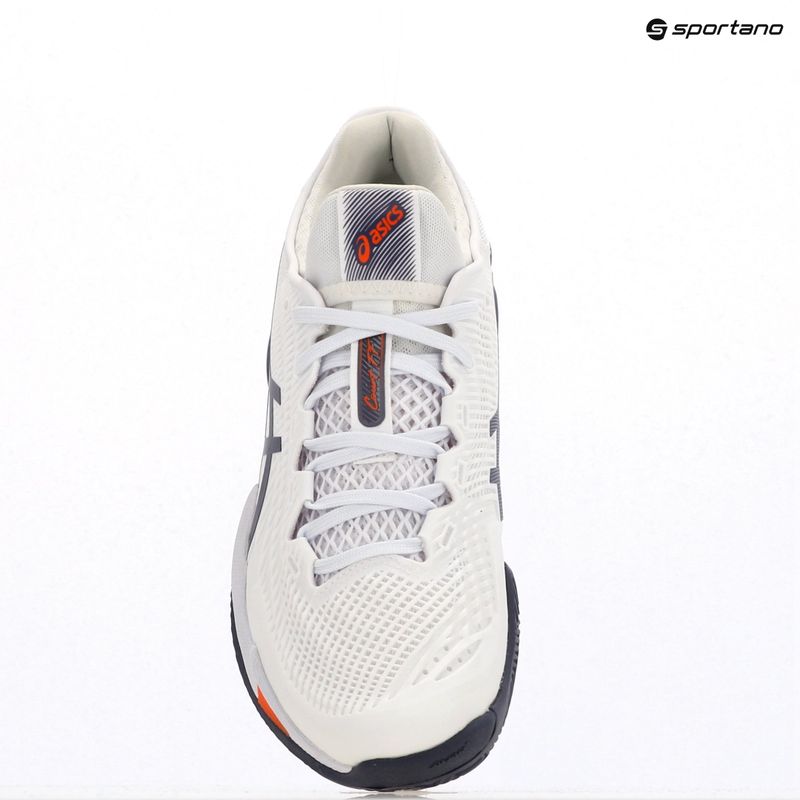 Buty do tenisa męskie ASICS Court FF 3 Clay white/greyish purple 15