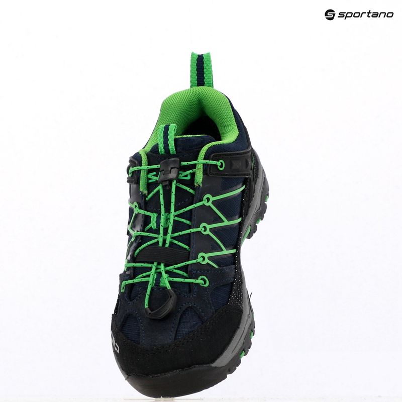 Buty trekkingowe dziecięce CMP Rigel Low Wp b.blue/gecko 11