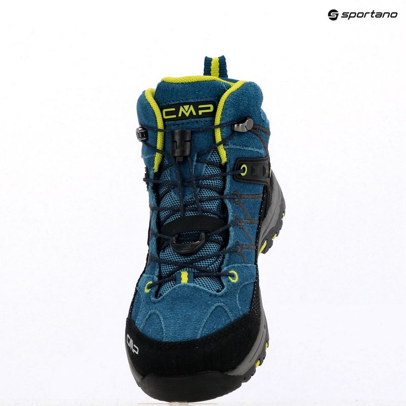 Buty trekkingowe dziecięce CMP Rigel Mid Wp deep lake/acido 15