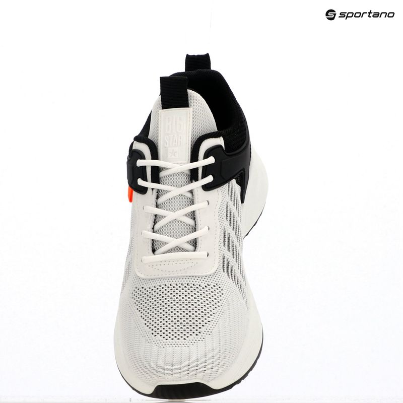 Buty męskie BIG STAR RR174247 biały/czarny 9