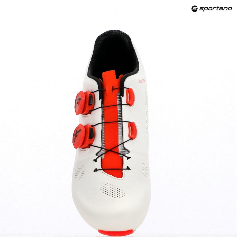 Buty szosowe męskie Northwave Revolution white/red fluo 12