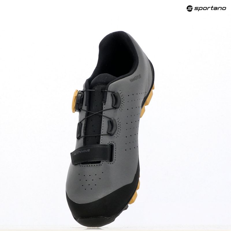 Buty rowerowe MTB męskie Northwave Hammer Plus dark grey/honey 5