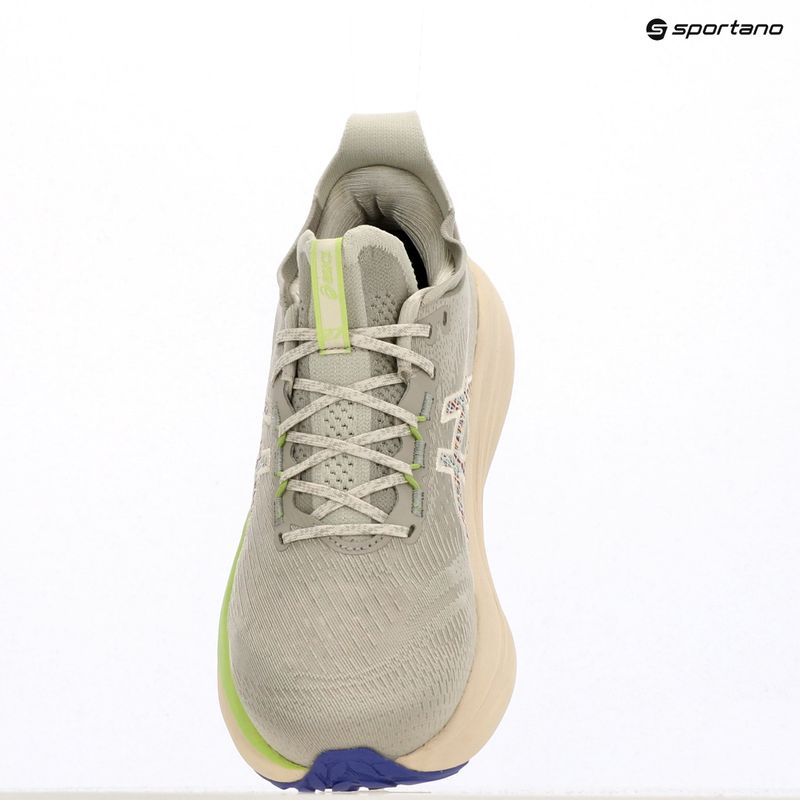 Buty do biegania męskie ASICS Gel-Nimbus 27 TR nature bathing/lime green 15