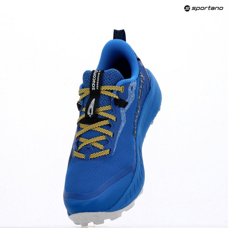 Buty do biegania męskie Saucony Peregrine 15 skydiver/picle 9