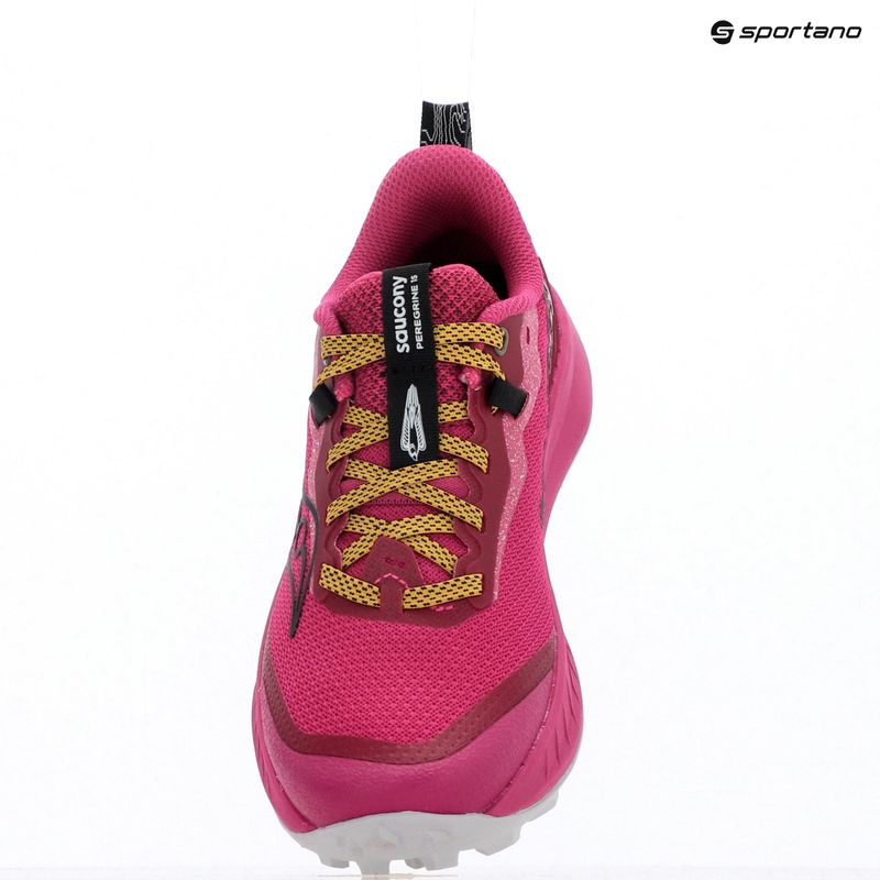 Buty do biegania damskie Saucony Peregrine 15 magenta/black 9