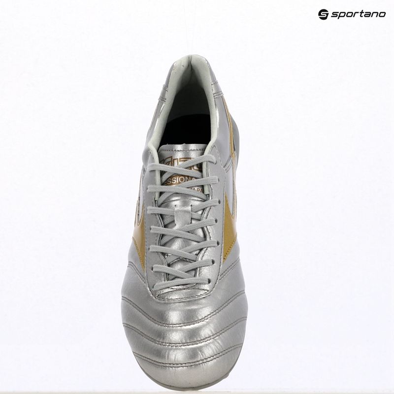 Buty piłkarskie męskie Mizuno Morelia Dna Japan Md galaxy silver/gold/gold 3