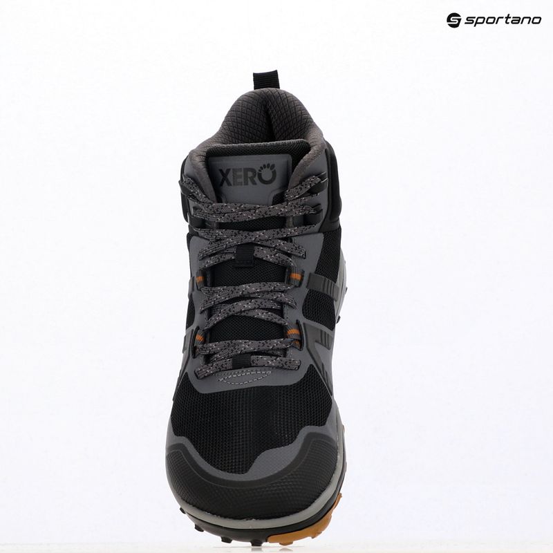 Buty barefoot męskie Xero Shoes Scrambler Mid II asphalt/ black 9