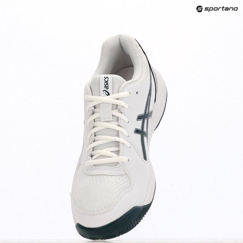 Buty do tenisa męskie ASICS Gel-Dedicate 8 Clay white/saxon green 8