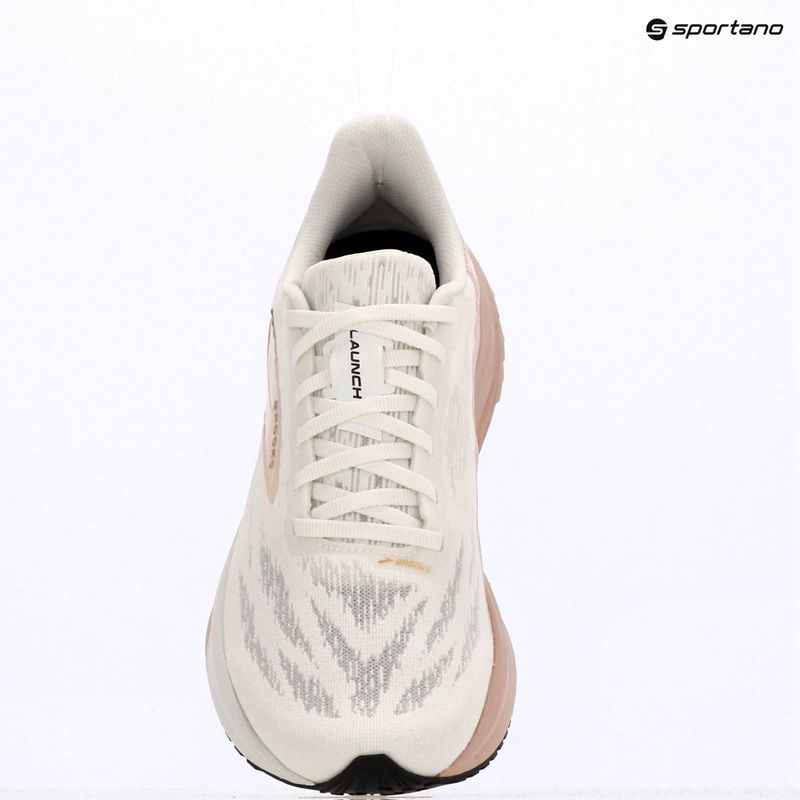 Buty do biegania damskie Brooks Launch 11 white/gold/pink 9