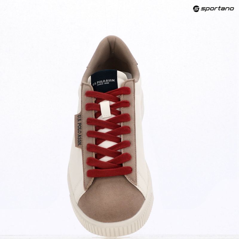 Buty męskie U.S.Polo Assn TYMES011 white/red 2