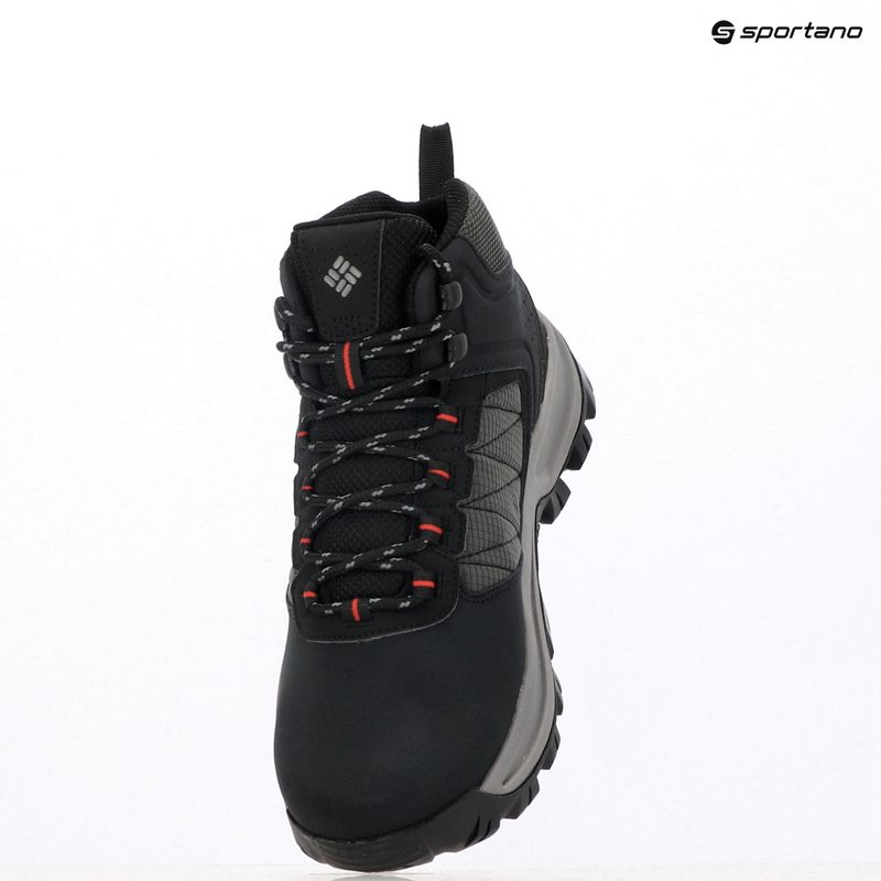 Buty turystyczne męskie Columbia Transverse Hike Waterproof black/mountain red 22