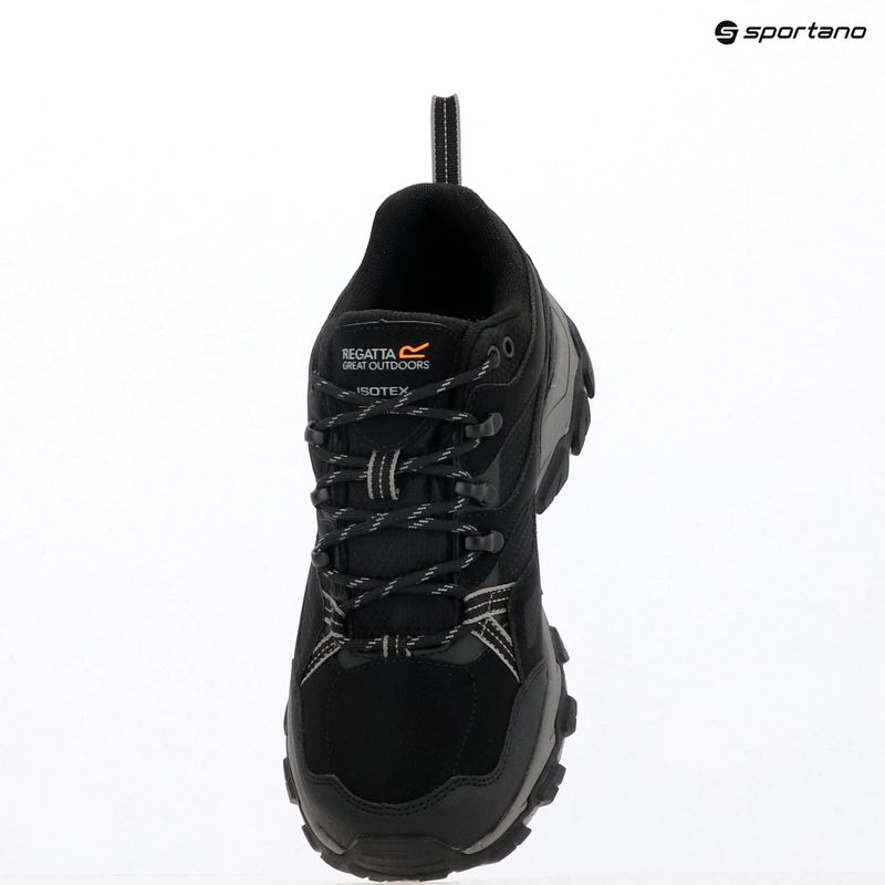 Buty trekkingowe męskie REGATTA Holcombe III Low black/granite 3