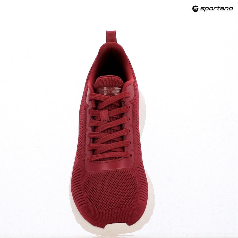 Buty damskie SKECHERS Bobs Squad Chaos Face Off red 15