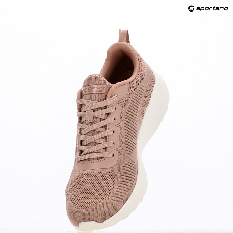 Buty damskie SKECHERS Bobs Squad Chaos Face Off blush pink 15