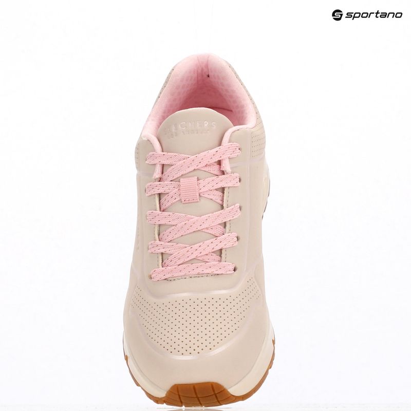 Buty dziecięce SKECHERS Uno Gen1 Cool Heels light pink 11