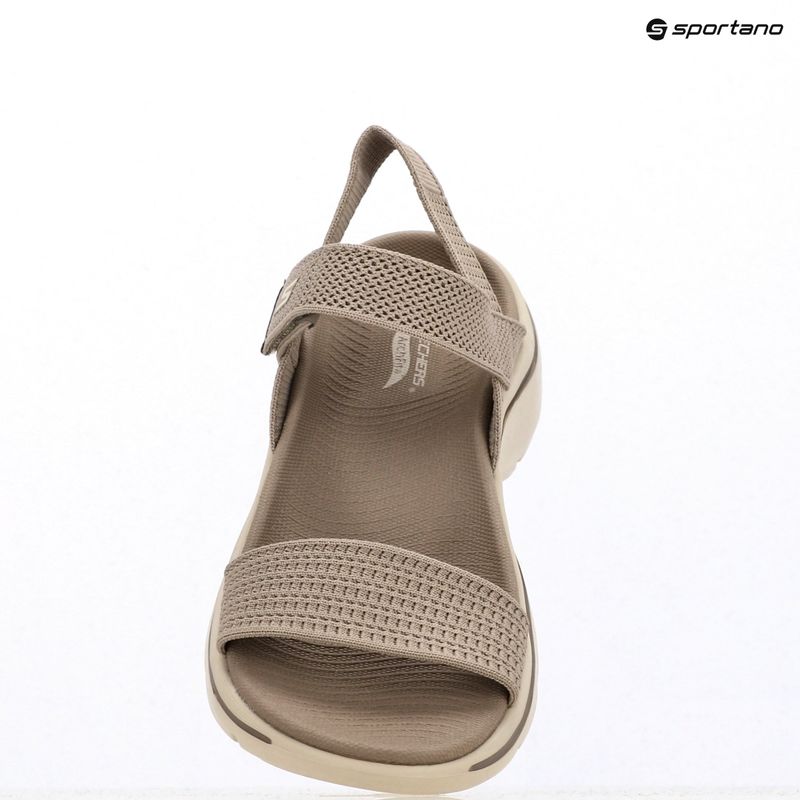 Sandały damskie SKECHERS Go Walk Arch Fit 2.0 taupe 4