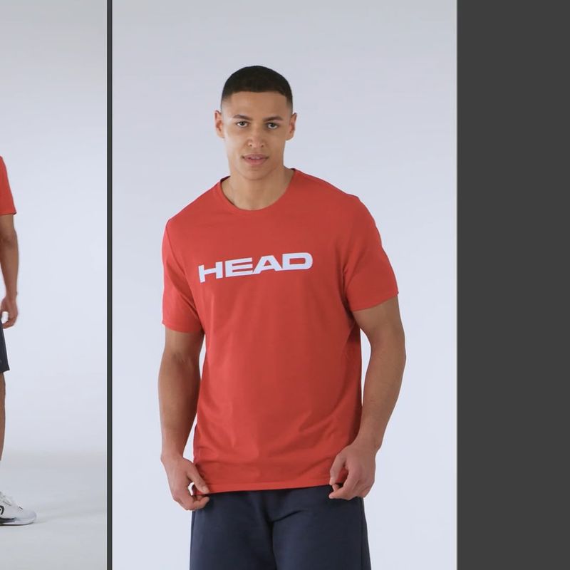Koszulka tenisowa męska HEAD Club Original red 4