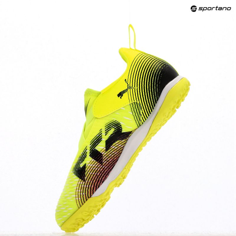 Buty piłkarskie dziecięce PUMA Future 8 Match LL TT + Mid yellow alert/puma black/sun struck 9