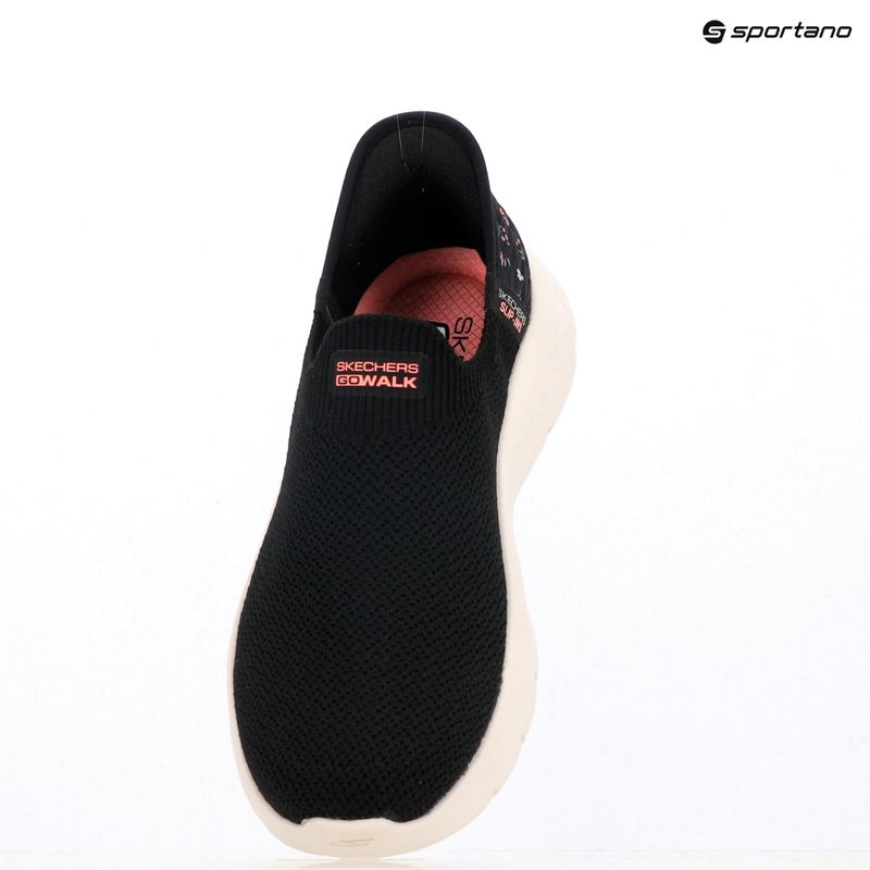 Buty damskie SKECHERS Go Walk Flex Sunset Rose black 9