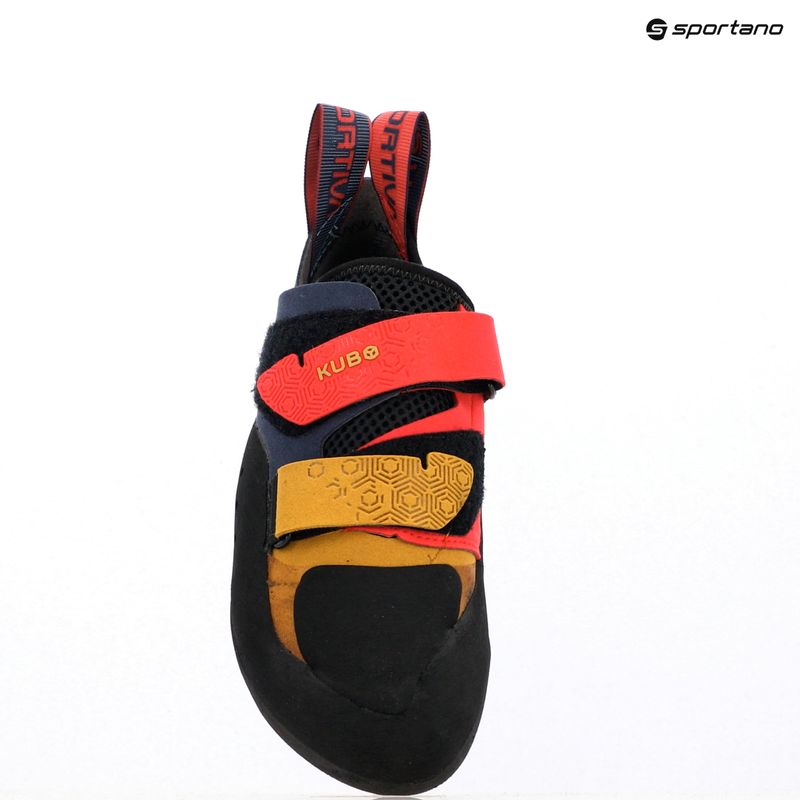 Buty wspinaczkowe męskie La Sportiva Kubo savana/mountain red 9