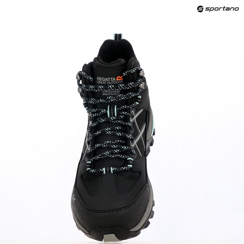 Buty trekkingowe damskie REGATTA Samaris III black/beached aqua 18