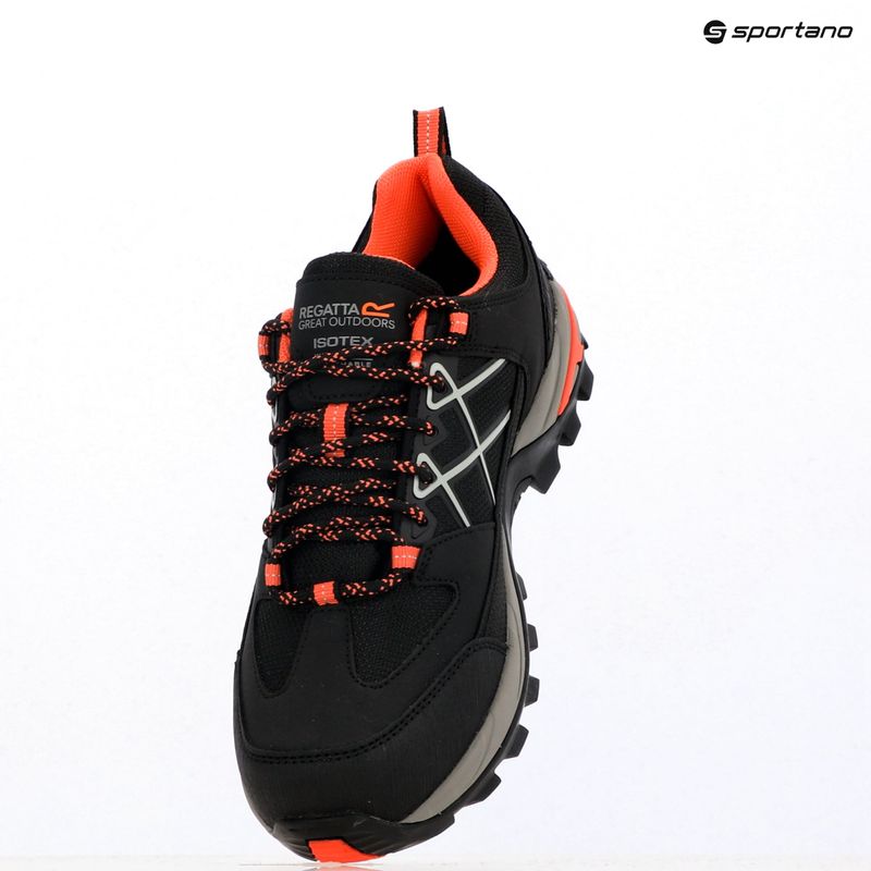 Buty trekkingowe damskie REGATTA Samaris III Low black/satsuma 18
