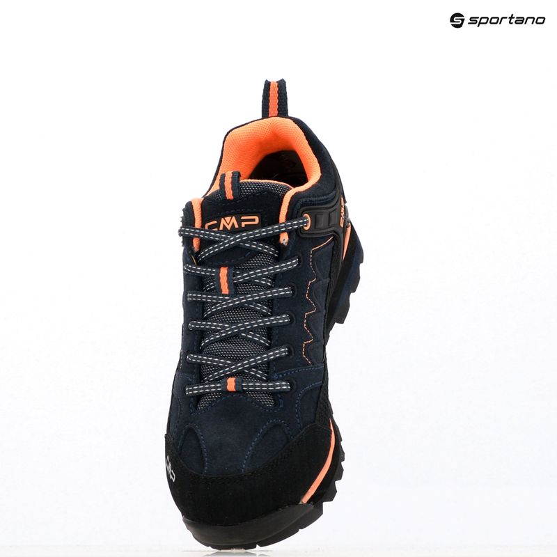 Buty trekkingowe damskie CMP Moon Low Wp blue ink/sunrise 6