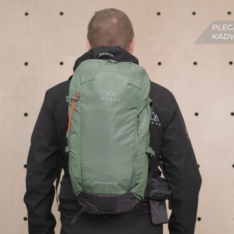Plecak turystyczny KADVA Escapada 30 l zielony 34