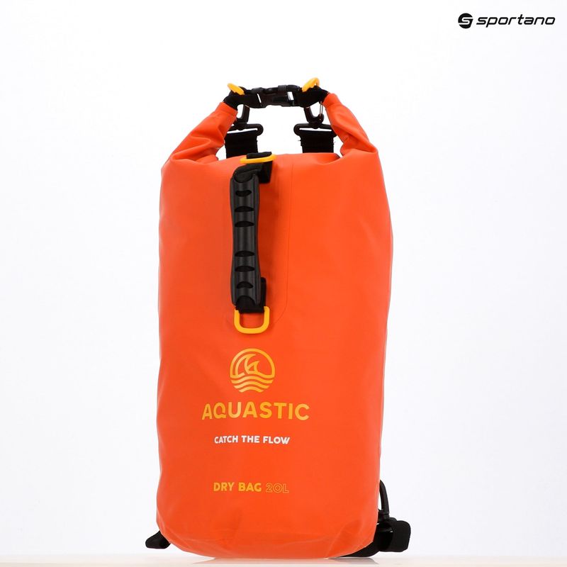 Worek wodoodporny AQUASTIC Dry Bag 20 l pomarańczowy 11