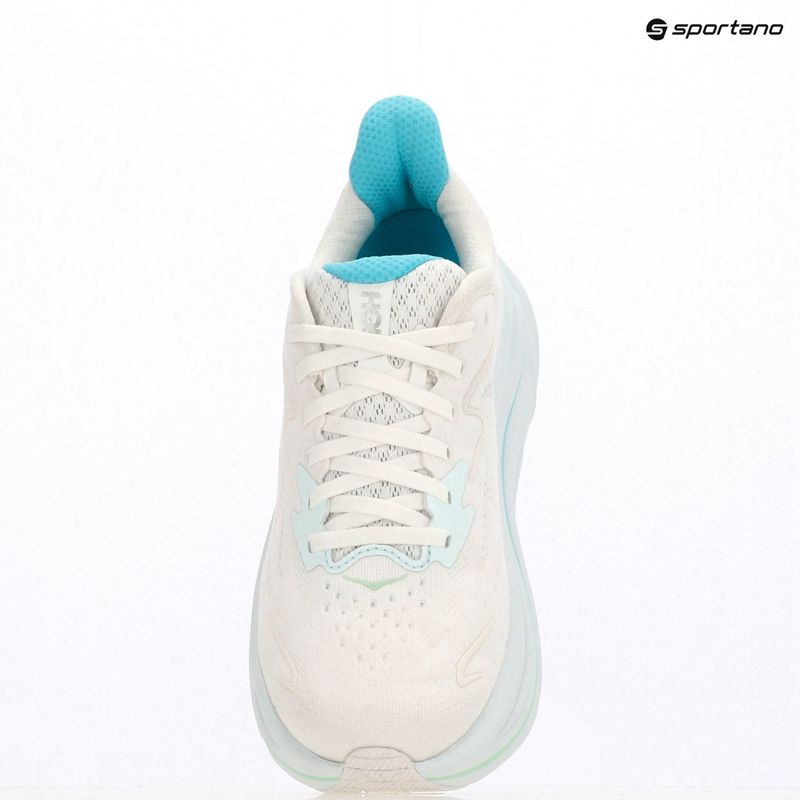 Buty do biegania damskie HOKA Clifton 10 white/cielo blue 9