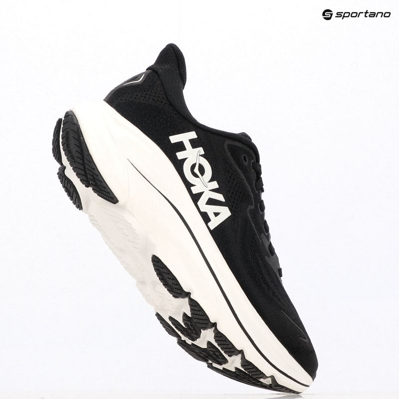 Buty do biegania damskie HOKA Clifton 10 black/white 17