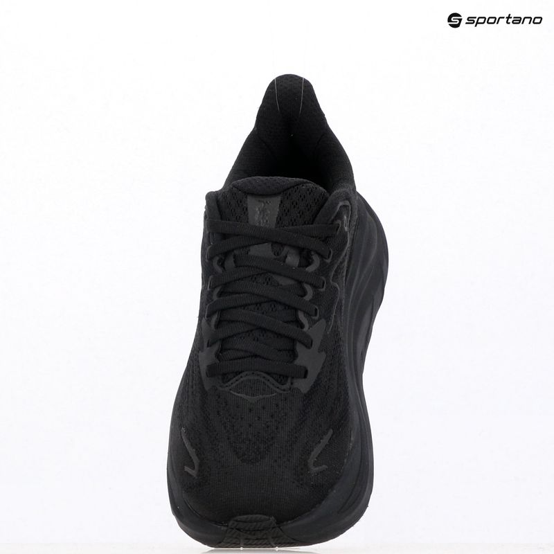 Buty do biegania damskie HOKA Clifton 10 black/black 17