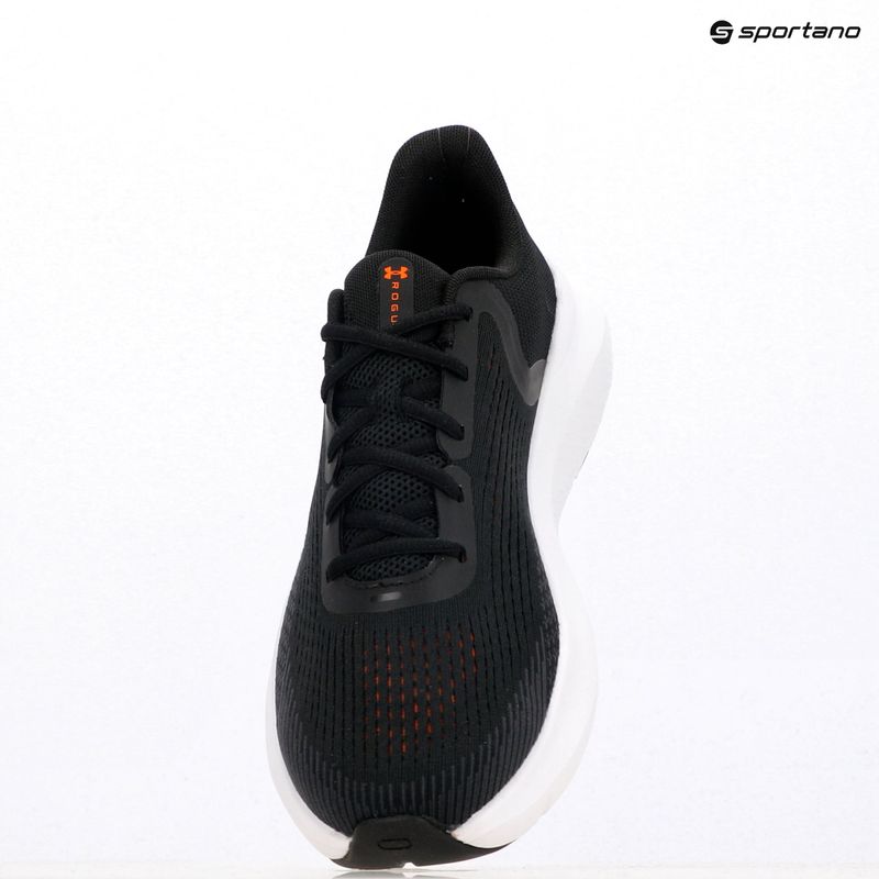 Buty do biegania męskie Under Armour Charged Rogue 5 black/black/blaze orange 11