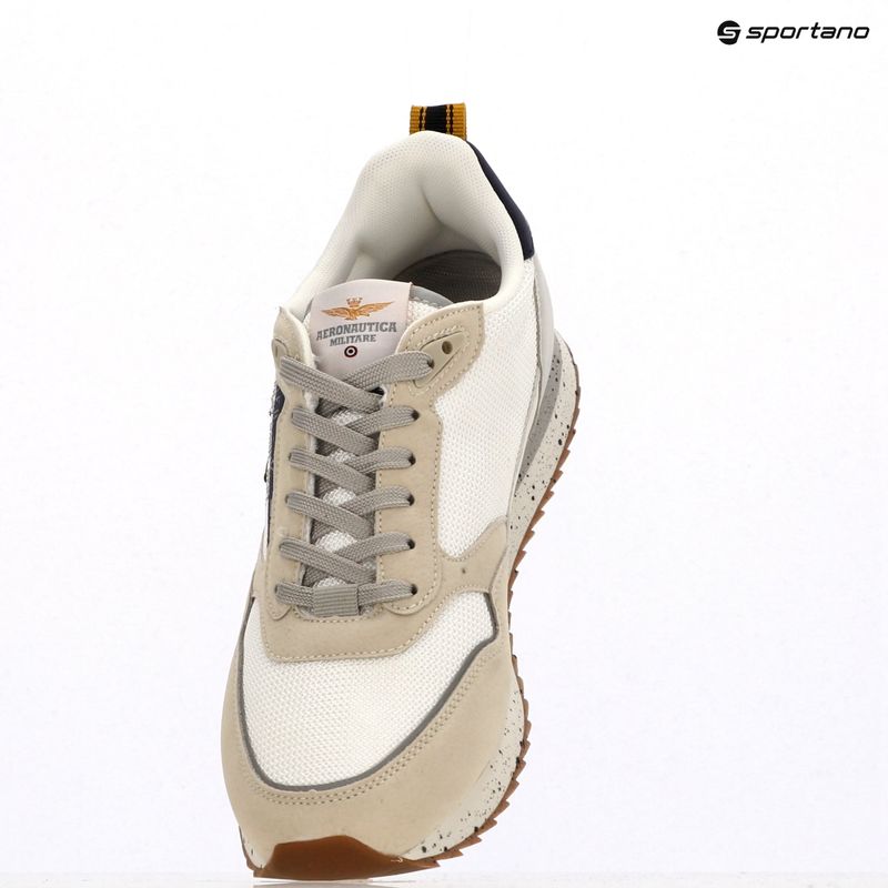 Buty męskie Aeronautica Militare 251SC288CT3545 off white/frost 9
