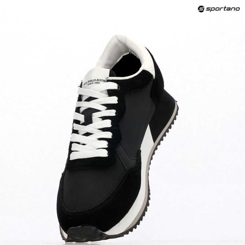 Buty męskie U.S. Polo Assn. CLEEF006B black/white 9