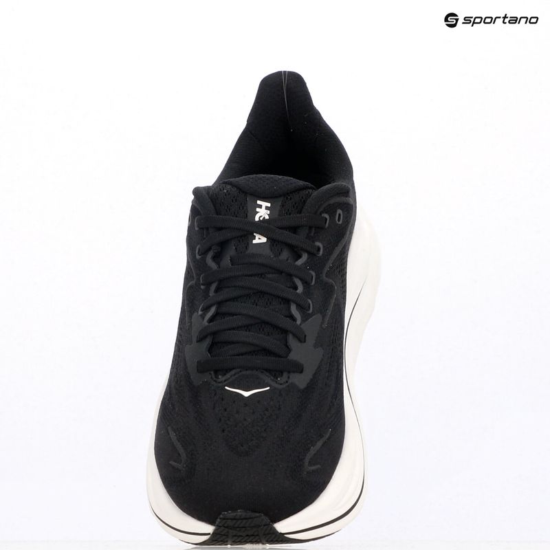 Buty do biegania męskie HOKA Clifton 10 Wide black/white 15
